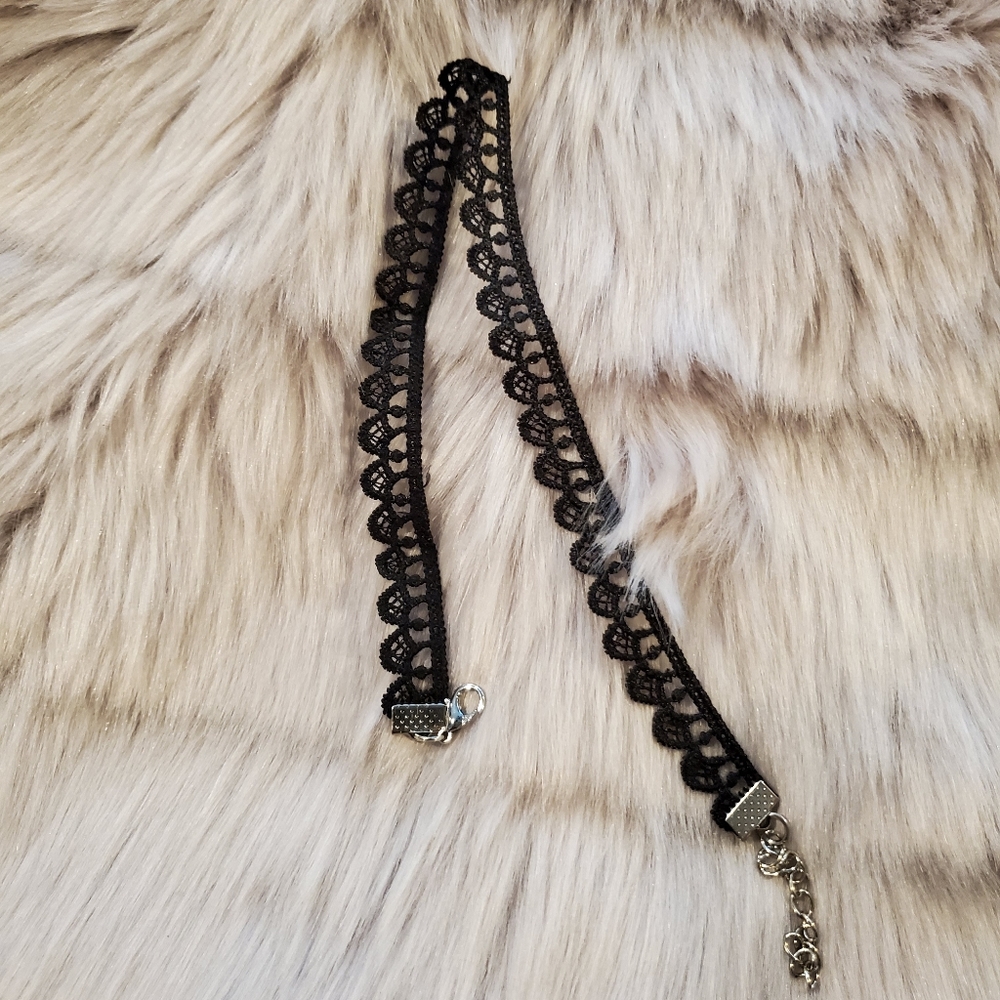 🖤Cute braided choker